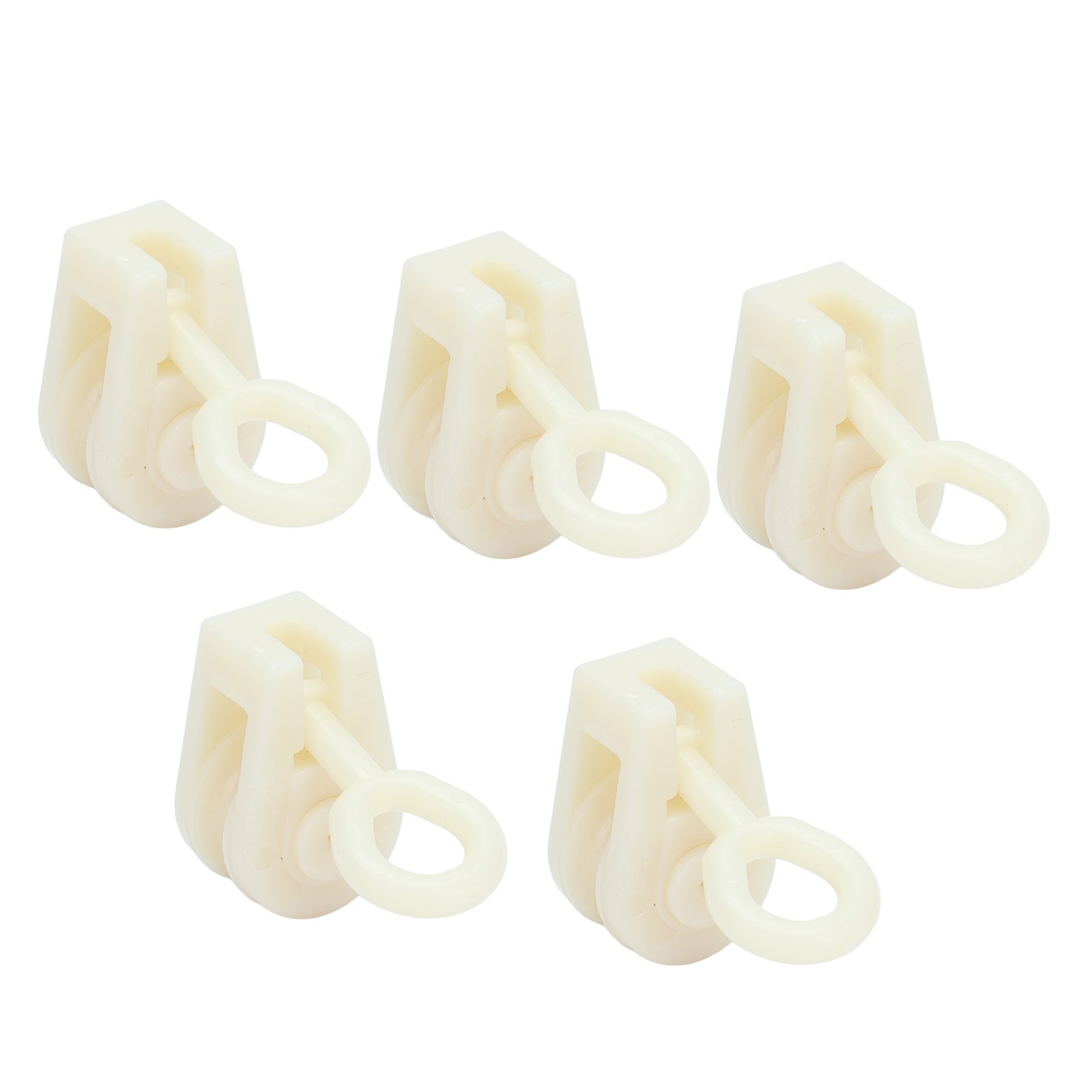 25pcs Livestock Fixed Pulley Plastic Greenhouse Pulley Accessories For Most