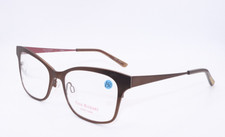NEW ISAAC MIZRAHI NEW YORK IM30016 BROWN AUTHENTIC DESIGNER EYEGLASSES 52-17
