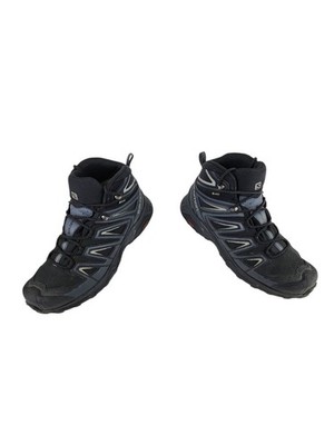 Salomon X-Ultra Wide GTX Gore-Tex Waterproof Hiking Ankle Black Boots Mens Sz 11