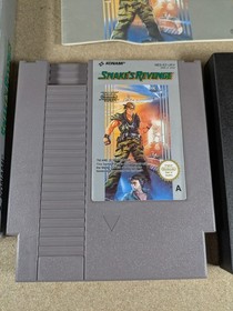 Snake's Revenge - Nintendo NES UK PAL gioco in scatola funzionante completo
