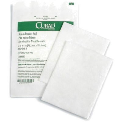Gentle Wound Dressing Pads 100 Count