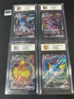 Pokemon TCG Chinese Eeveelution VMAX x4 RRR - CS4aC-027/035/059/021 Grade 10