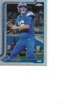 2025 Topps Chrome Jared Goff Detroit Lions Football Card #102