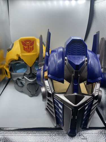 Optimus Prime BumbleBee Hasbro Transformers Talking Helmet Mask Tested