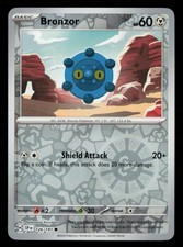 Bronzor 126/191 Reverse Holo Common Surging Sparks Pokemon NM