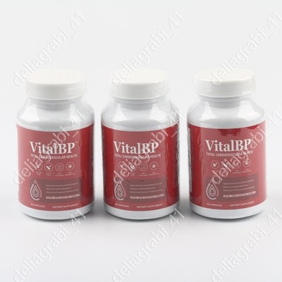 (1-3 Pack) Vital BP Advanced Blood Support Vitamin Formula VitalBP 60 Capsules