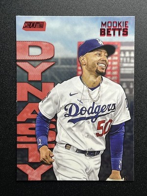 2022 Topps Stadium Club - Dynasty and Destiny Mookie Betts #5A Red