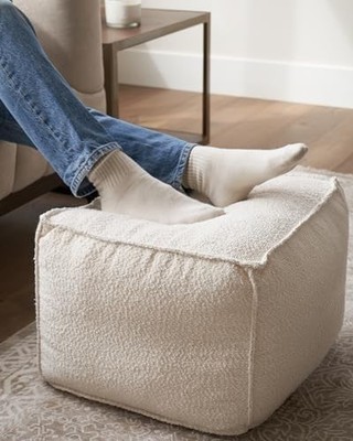 Beige Ottoman - Comfort & Style