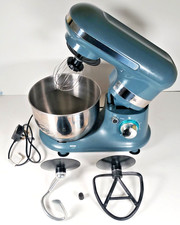 EGL 5L Stand Mixer 1000W Blue Cake Dough Food Mixer WITH ATTACHMENTS