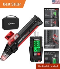 Circuit Breaker Finder Kit - LCD Display, GFCI Tester  Non-Contact Voltage Tool