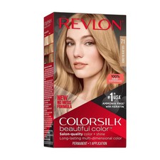 Revlon Colorsilk Beautiful Color Permanent Hair Color, Long-Lasting...