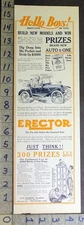 1915 ERECTOR STEEL TOY SET CONTEST AUTO PRIZE A. C. GILBERT NEW HAVEN AD 36649 