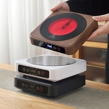 1500W Electric Ceramic Stove Home 7 Gear Tea Stove Timing Boiling Water Heater