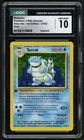 1999 Pokémon Blastoise Holo German Base Set - 1st Edition #2 CGC 10