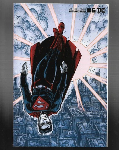 Superman Red and Blue #6 DC Comics 2021 VF+ Kevin Eastman Variant Cover