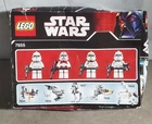 LEGO Star Wars: Clone Troopers Battle Pack (7655) Factory Sealed read