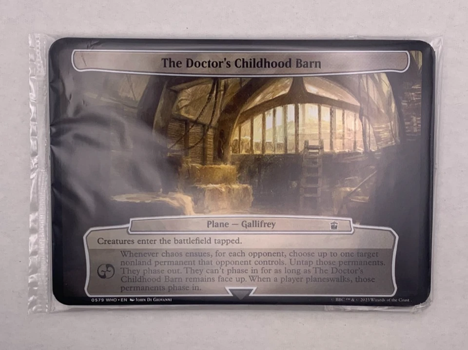 Complete Dr. Who Planechase Set with Dice - MTG - New & Sealed - Image 2 of 4