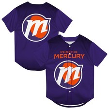 Youth Outerstuff Purple Phoenix Mercury Mascot Friend Mesh Fashion Jersey