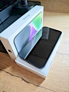 Apple iPhone 14 Plus 256GB Schwarz ohne Face-ID, Hülle, Ladegerät+Kameraschutz