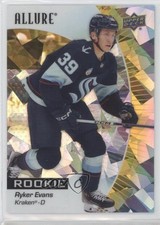 2023-24 Upper Deck Allure Rookies Yellow Taxi Ryker Evans #149 13og