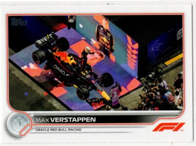 2022 Topps Formel 1 Max Verstappen No. 3 Oracle Red Bull Racing