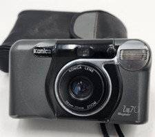 KONICA Zup 70 Super 35mm Point  Shoot Film Camera WITH CASE