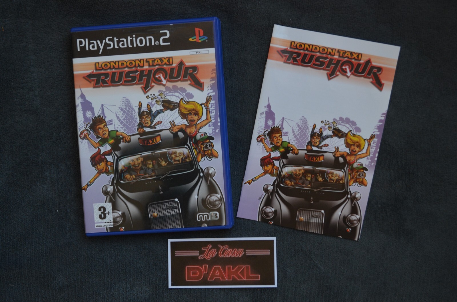 London Taxi Rushour complet sur Playstation 2 - PS2 FR TTBE