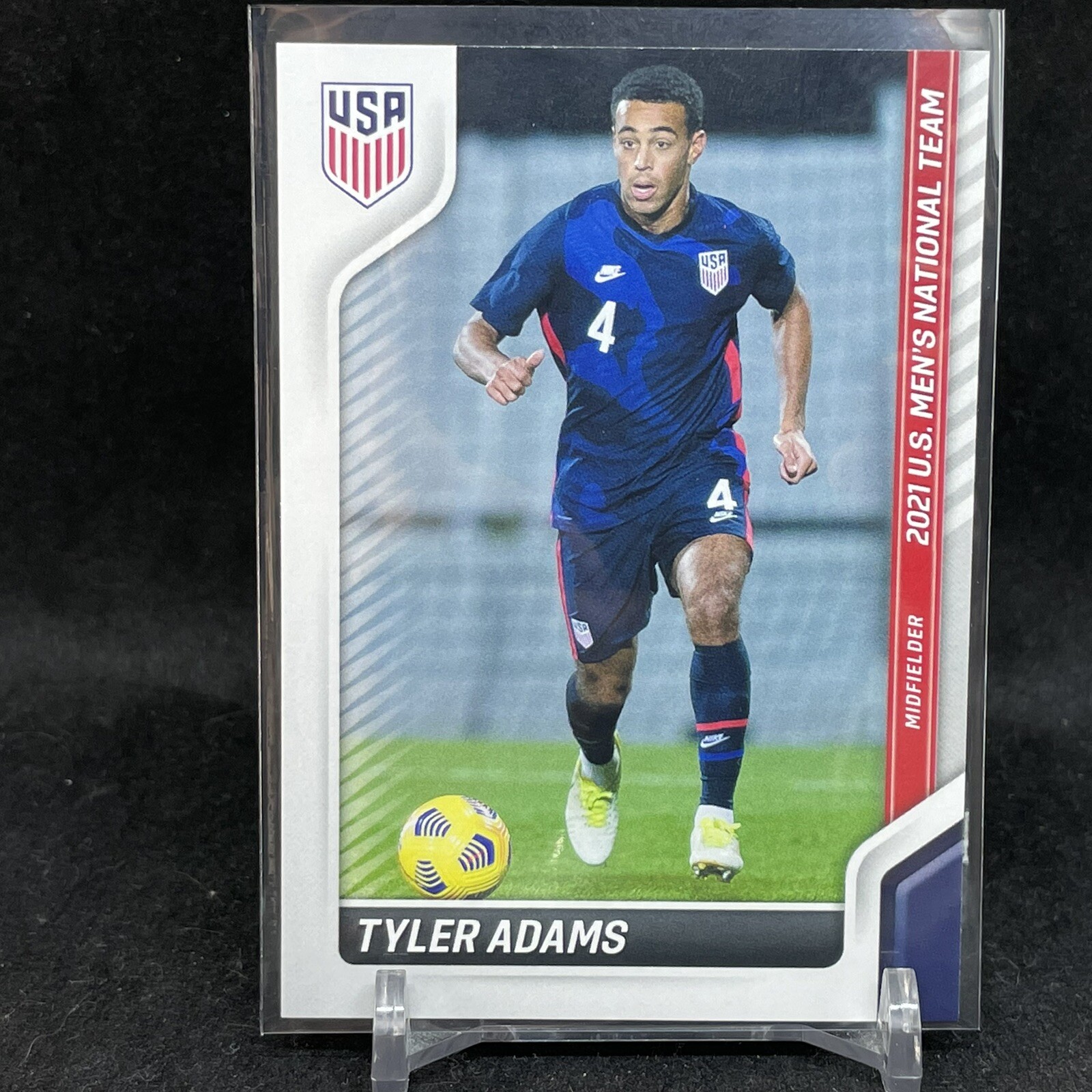 2021 Panini TYLER ADAMS US Men’s Soccer National Team USA Soccer Card USMNT