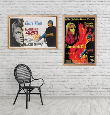 fahrenheit 451 1967 french Filmplakat movie poster