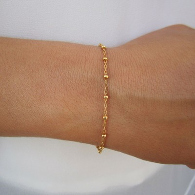 ON SALE14K Solid Gold over 925 Silver 