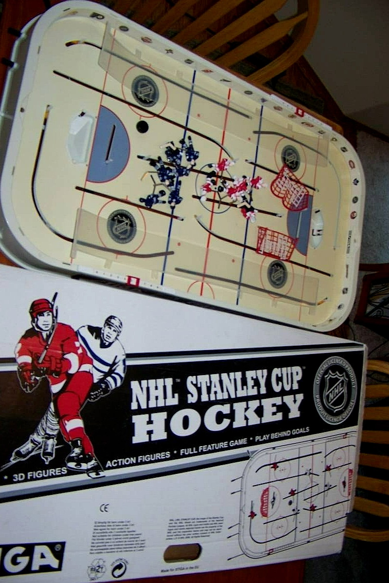 Stiga NHL Stanley Cup Rod Hockey Tabletop Game Detroit Vs. Toronto