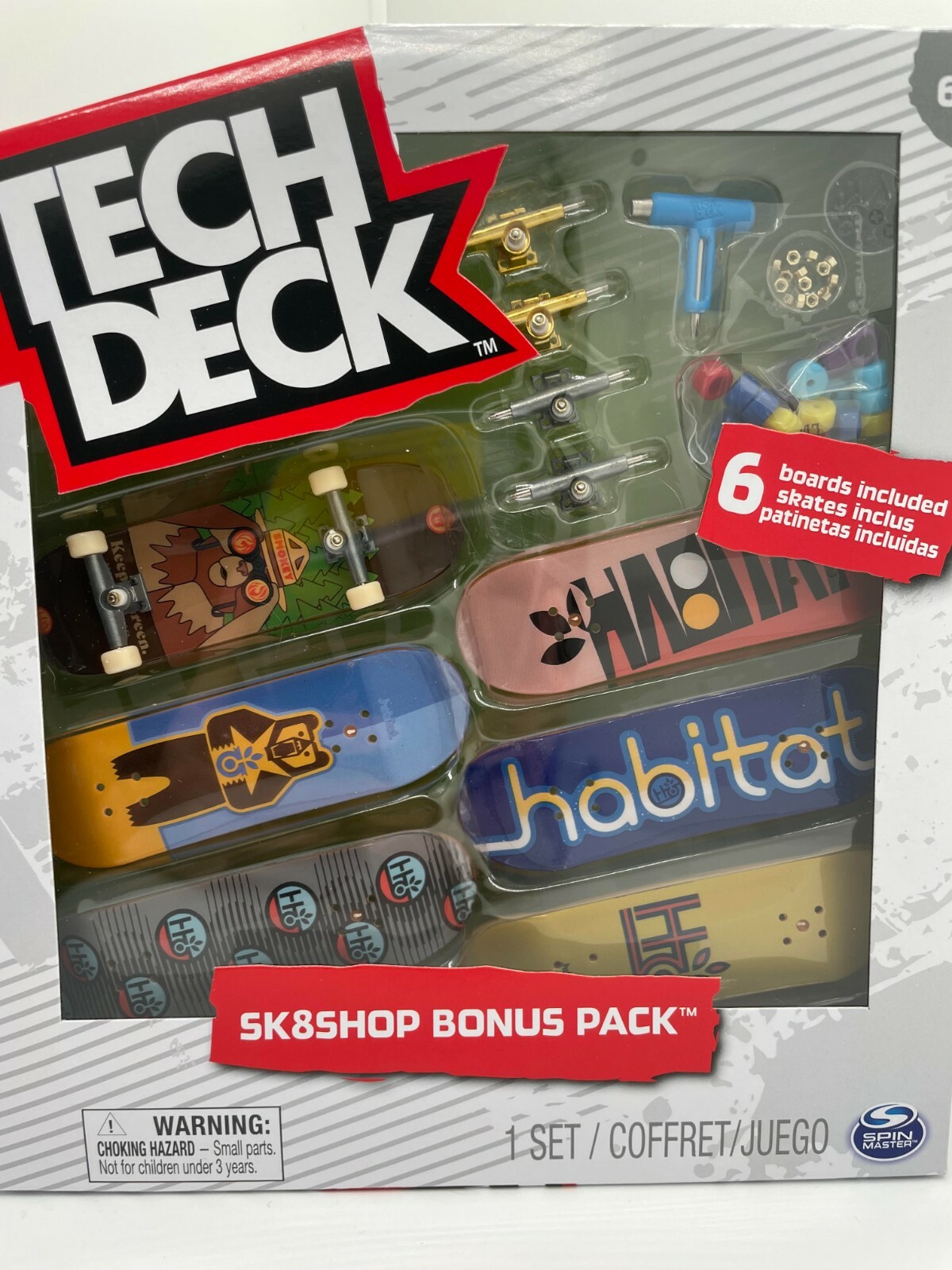 Tech Deck SK8SHOP REVIVE, DGK, or FINESSE ETC.. BONUS PACK Fingerboard Date 8/23