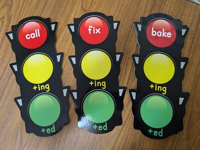 24 Practice Verb Endings Dry Erase Set Never Been Used
