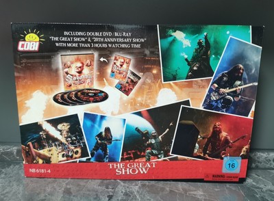 Cobi Sabaton The Great Show Doppel DVD + Blu-Ray NEU Nuclear Blast NB 6181-4 Neu