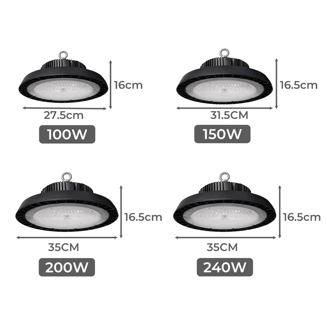 Emitto UFO Led High Bay Light Industrial Warehouse Shed Factory Lamp