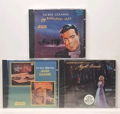  Jackie Gleason Lot Night Wind Romanic Jazz 3 New Cds Last Shipping 
