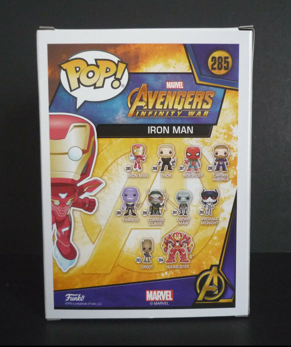 FUNKO POP AVENGERS INFINITY WAR RED CHROME IRON MAN TARGET
