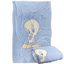 Looney Tunes Tweety Fade Silky Touch Super Soft Throw Blanket