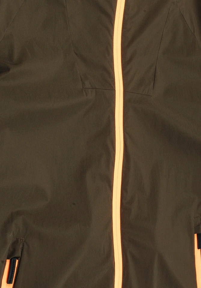 Original Gucci Viaggo Unisex Jacket Khaki Hood Lightweight Nylon 42(S/M) H1313 - Imagem 3 de 4