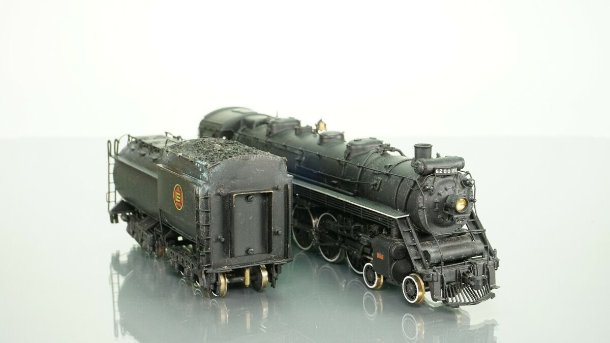 PFM Brass 4-8-4 Class 6200 Canadian National HO scale | eBay PFM Brass 4-8-4 Class 6200 Canadian National HO scale | eBay
