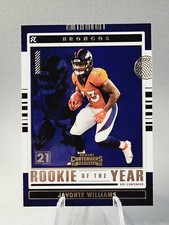 r07 2021 CONTENDERS JAVONTE WILLIAMS ROOKIE OF THE YEAR #ROY-JWI BRONCOS