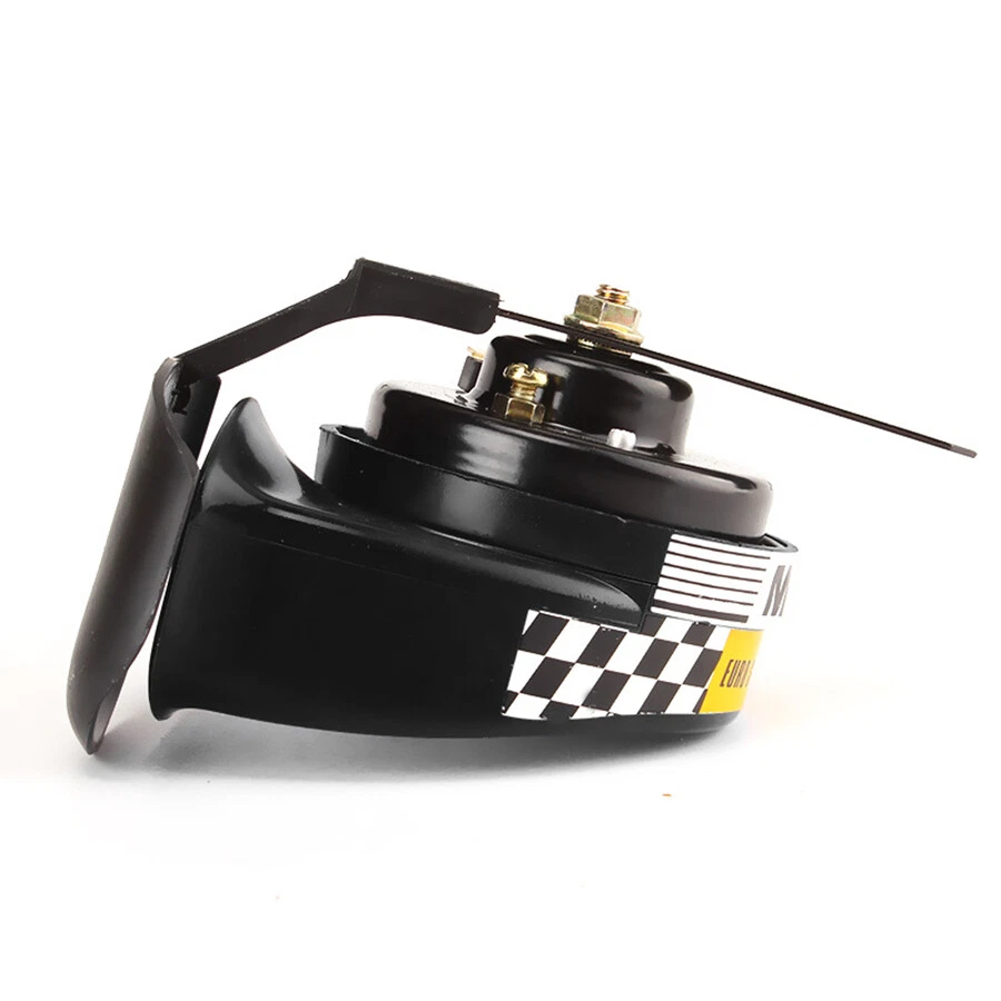 Motorcycle Black Loud 12V Horn For Harley-Davidson Street Glide FLHX Touring US - Imagem 2 de 4