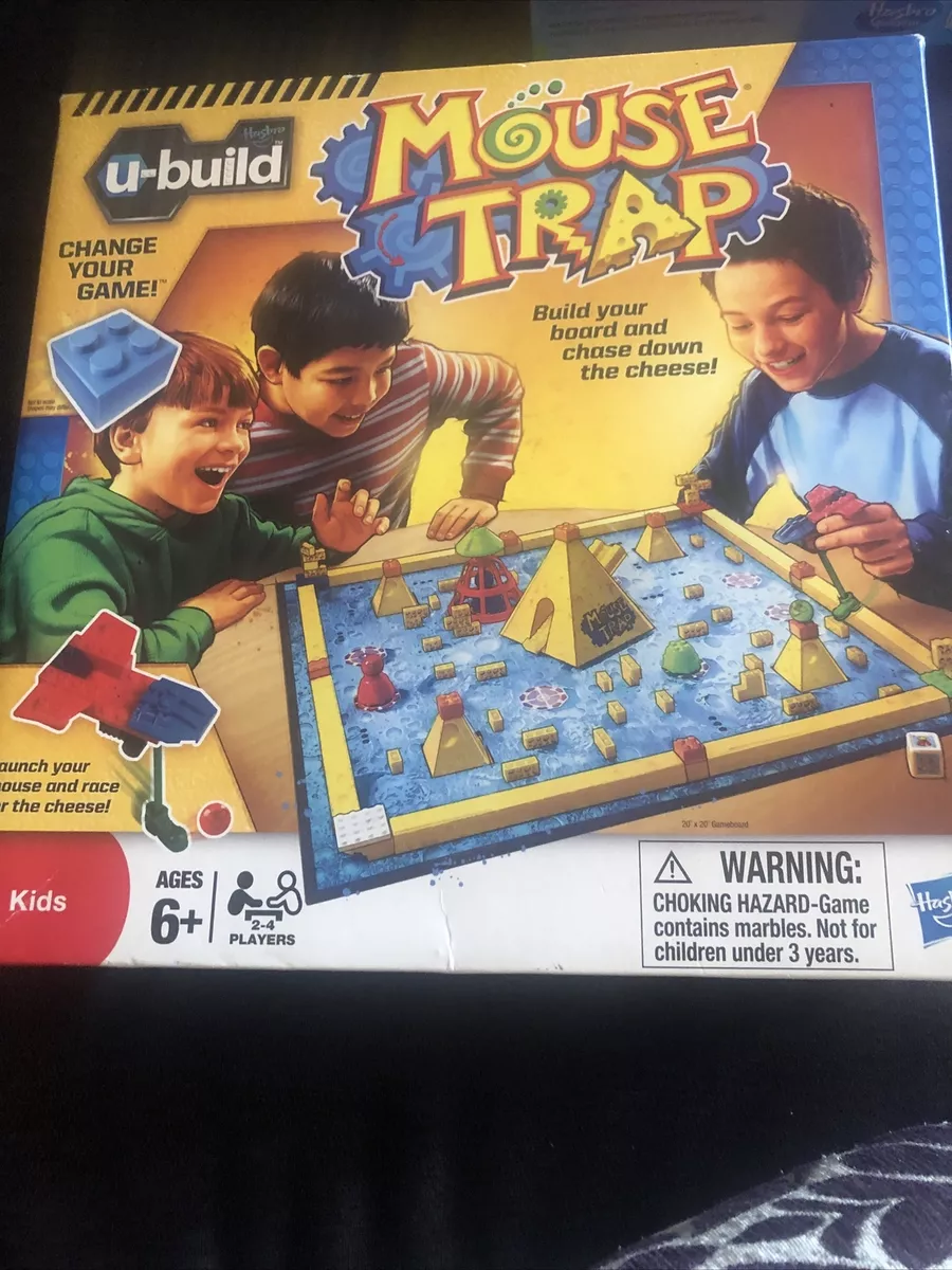 Mouse Trap Kids Board Game, Kids Game for 2-4 Players 