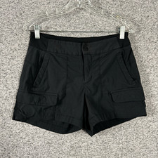 Athleta Womens Size Large Black Nylon Stretch...