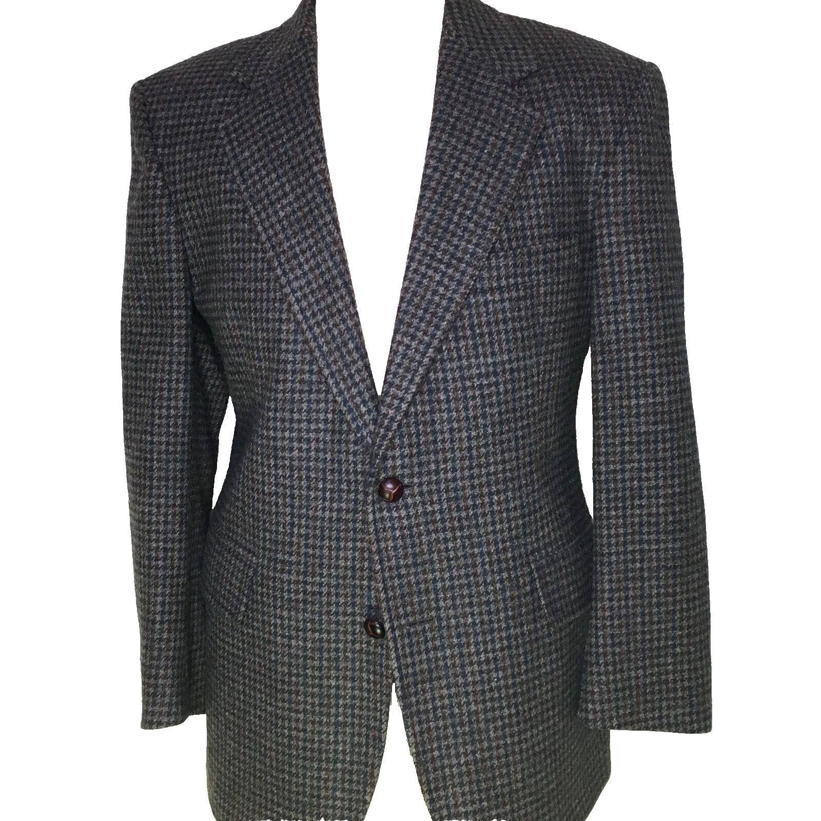 Multi-Color 1980s 100% Wool Vintage Outerwear Coats & Jackets for Men