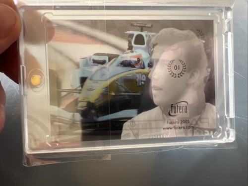 2005 Futera F1 Grand Prix PACE Fernando Alonso #01 Rookie - Picture 2 of 2