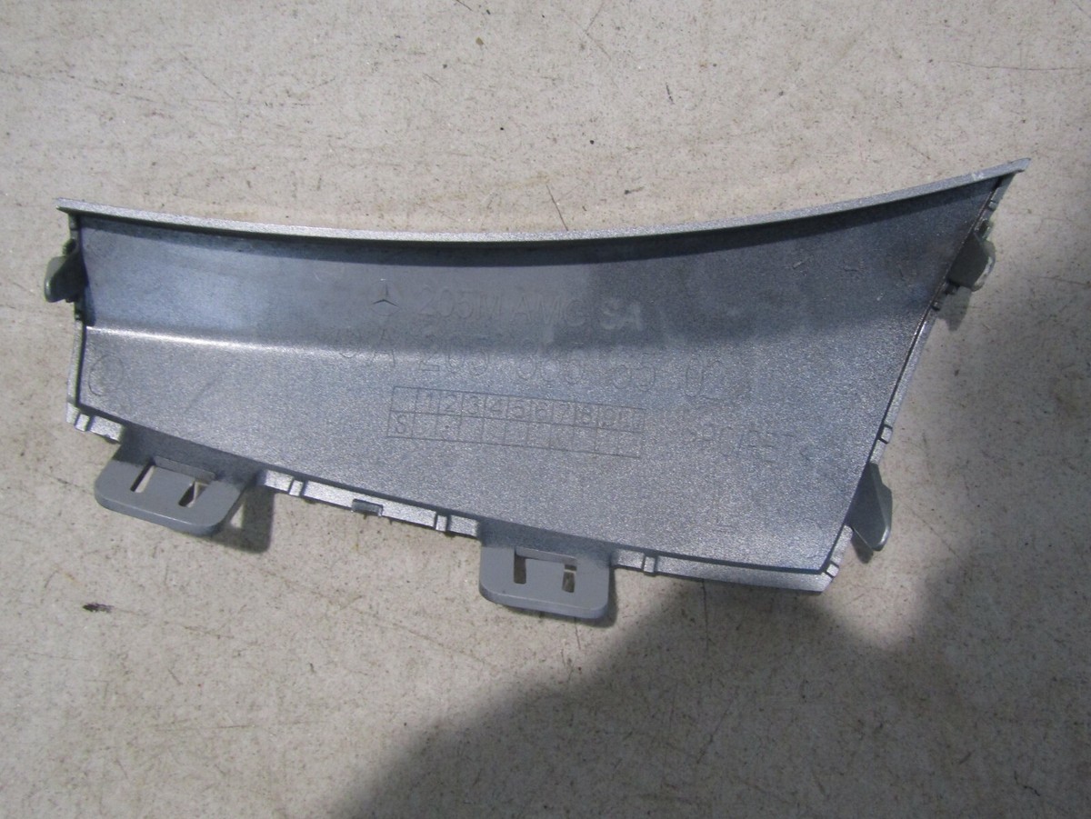 MERCEDES C CLASS W205 AMG FRONT LEFT BUMPER COVER GENUINE 