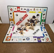 2003 Parker Brothers The Dog Artlist Collection Monopoly Board Game
