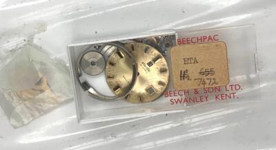 Vintage Uhr - Atlantic Galeon Face - ERSATZTEILE/Reparaturen - Uhrmacher Ersatzteile