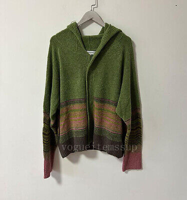 Men women wool blend hooded cardigan kiko kostadinov knitted Men women wool blend hooded cardigan kiko kostadinov knitted